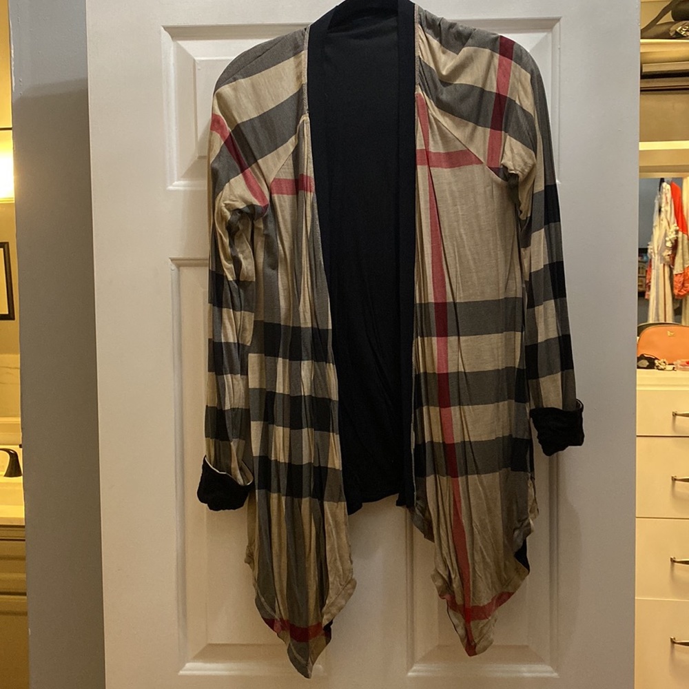 Reversible Burberry cardigan